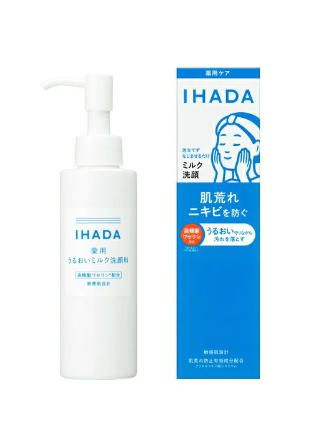 이하다 약용 수분 우유 세안료 140mL