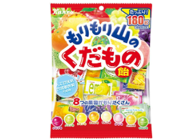 칸로 모리모리 산 과일 사탕 180g × 6봉