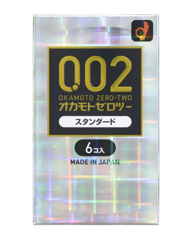 오카모토 콘돔 0.02 제로 제로 투 6개입