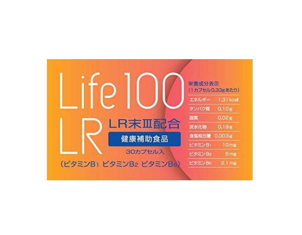 Life 100 LR 지렁이 건조 분말 30캡슐