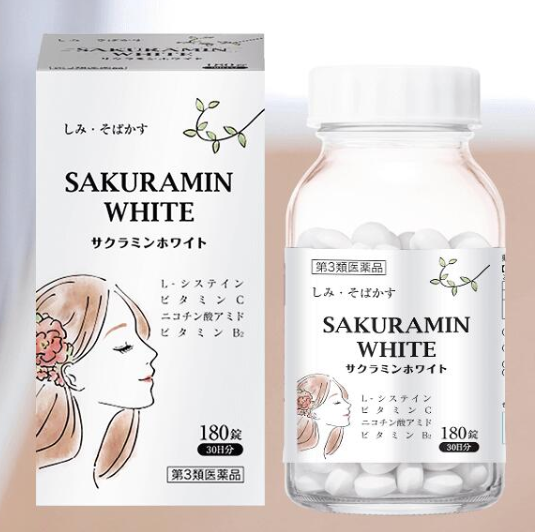 사크라민 화이트 180정