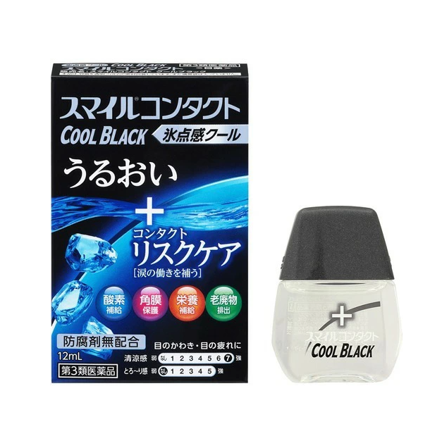스마일 컨택트 쿨 블랙 12mL