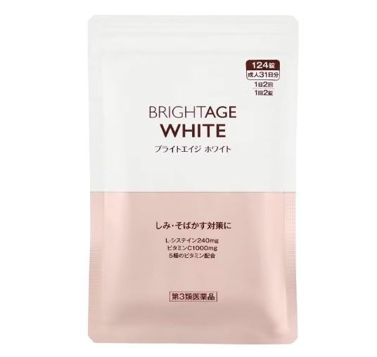 브라이트 에이지 화이트 124정