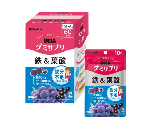 UHA 미각당 구미 사프리 철 엽산 60일분