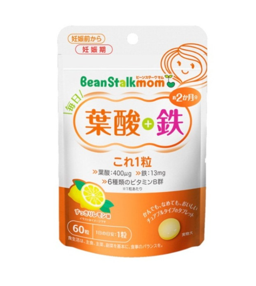 빈스타크맘 엽산 철 60정