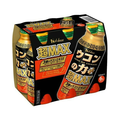 하우스 웰니스 푸즈 심황의 힘 초 MAX 120ml×6