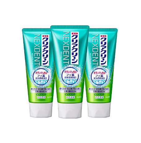 클리어 클린 넥스 덴트 퓨어 민트 120g×3개