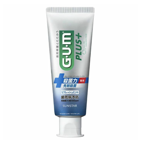 GUM 플러스 치약 120g×2개