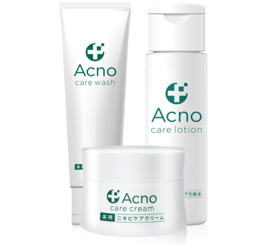 여드름 케어 약용 Acno 세안 화장수 크림 세트