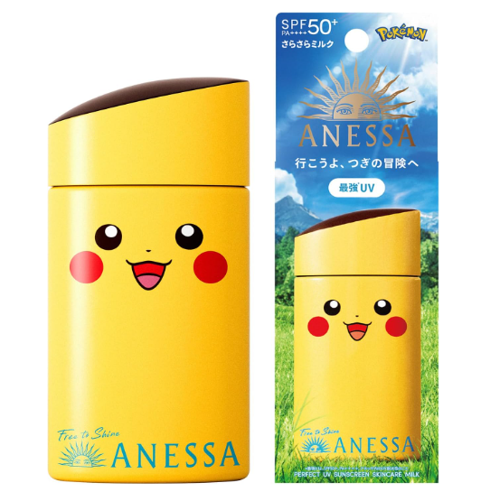 아네사 퍼펙트 UV 스킨 케어 밀크 NA 「포켓몬 콜라보 한정 패키지」