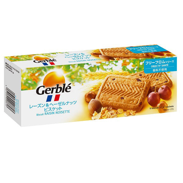 Gerble(젤부레) 레즌 amp;헤제루낫츠비스켓토 1상자(5매×4대입) 오오츠카 제약 영양 보조 식품