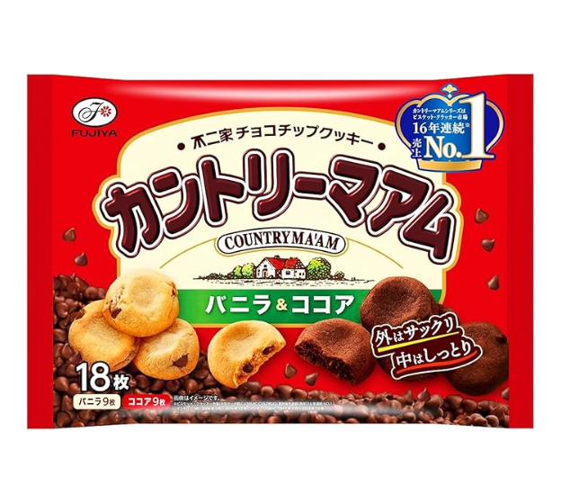 후지야 컨트리 마암 바닐라 코코아 18장