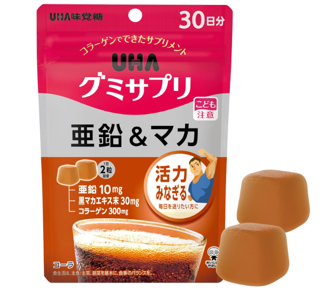 UHA 구미 사프리 아연 & 마카 60알갱이