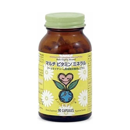 서플리먼트 푸드 네이처 멀티 비타민 미네랄 90캡슐