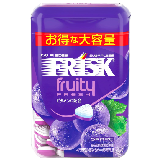 크라시에 프리스크 프루티 프레시 포도 민트캔디 보틀 105g 5개입