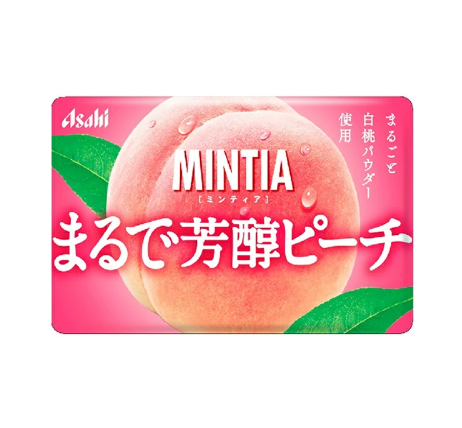 아사히 민티아 마치 프리미엄 피치 민트캔디 50정 10개입
