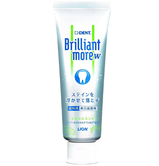 브릴리언트모어 더블 치약 시트러스민트 그린 민트향 90g