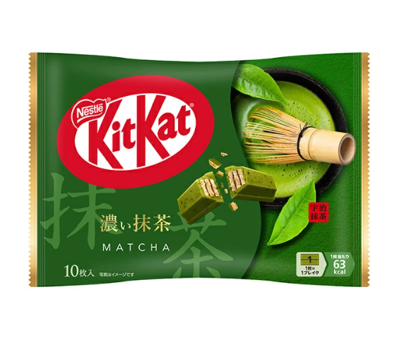 네슬레 킷캣 미니 진한 말차 초콜릿 10개입 초콜릿