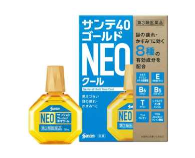 산테40 골드 네오 쿨 안약 12mL