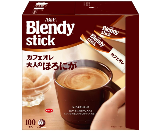 AGF 블렌디 스틱 카페오레 딥로스트 100포