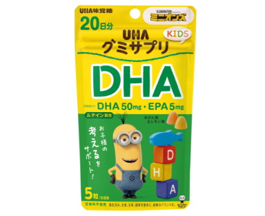 UHA 미각당 구미서플리 키즈 DHA 구미 오렌지 레몬맛 100정