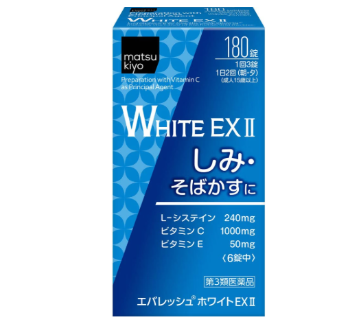 에바레쉬 화이트 EX II 180정