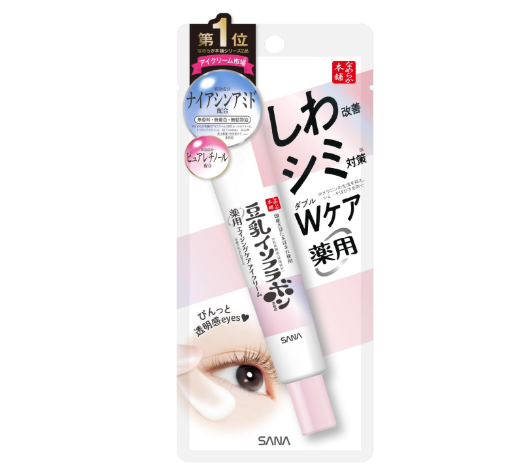 사나 나메라카혼포 두유 이소플라본 약용 링클 화이트 아이크림 20g