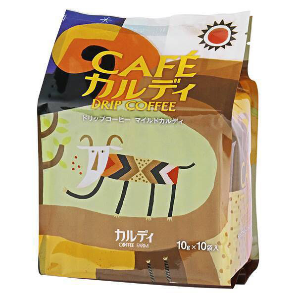 (drip 커피)칼디 커피농장 카페 카루디 마일드 카루디 1팩(10g×10대입)캬멜 커피