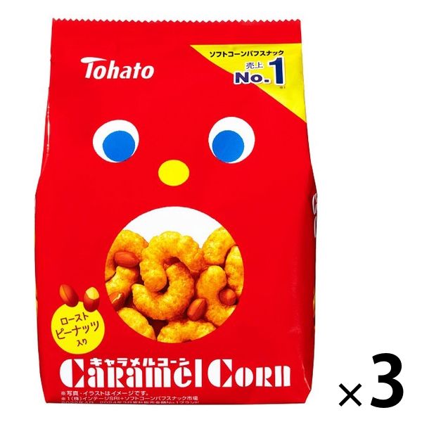 tohato 캐러멜 콘 80g 1세트(3개입)