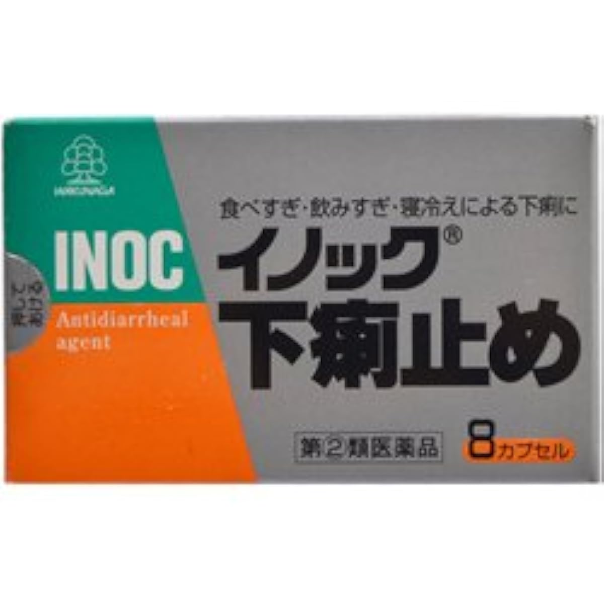 (제2류의약품) 이 노크 설사금지 8캡슐- # 영제약