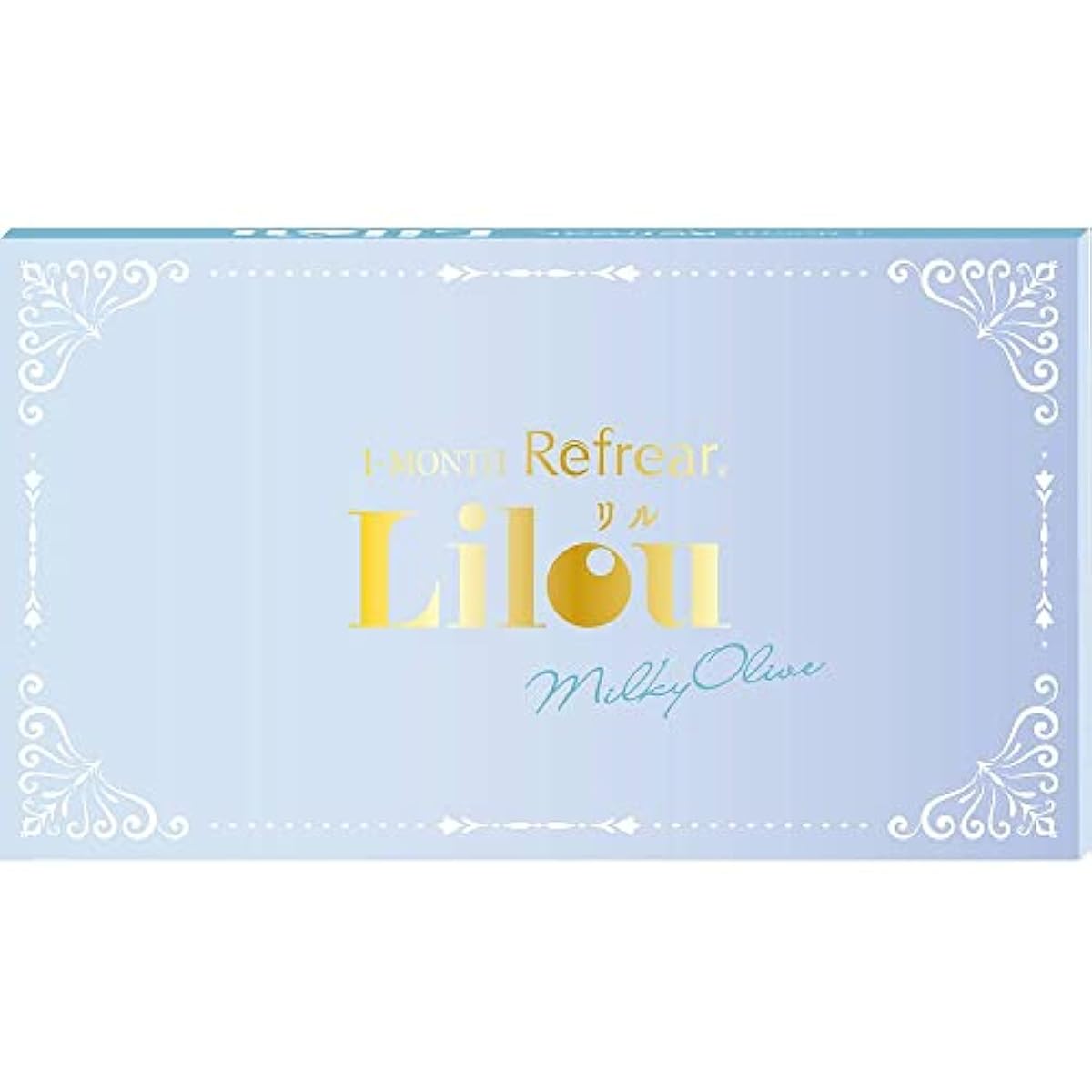 컬러 콘 원맨스 re 플레어 re루 Lilou 1month 1 상2 매입 도 있음 도 없음 1개월 교환 컬러 콘택트 밀키 올리브(0.00)