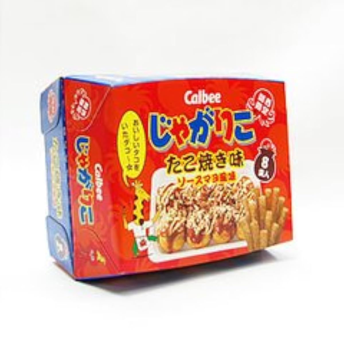 칸사이 한정 쟈가리코 타코야끼(소스마요향)-