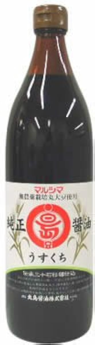 마루시마 간장 순정 간장 아와구치 900ml-