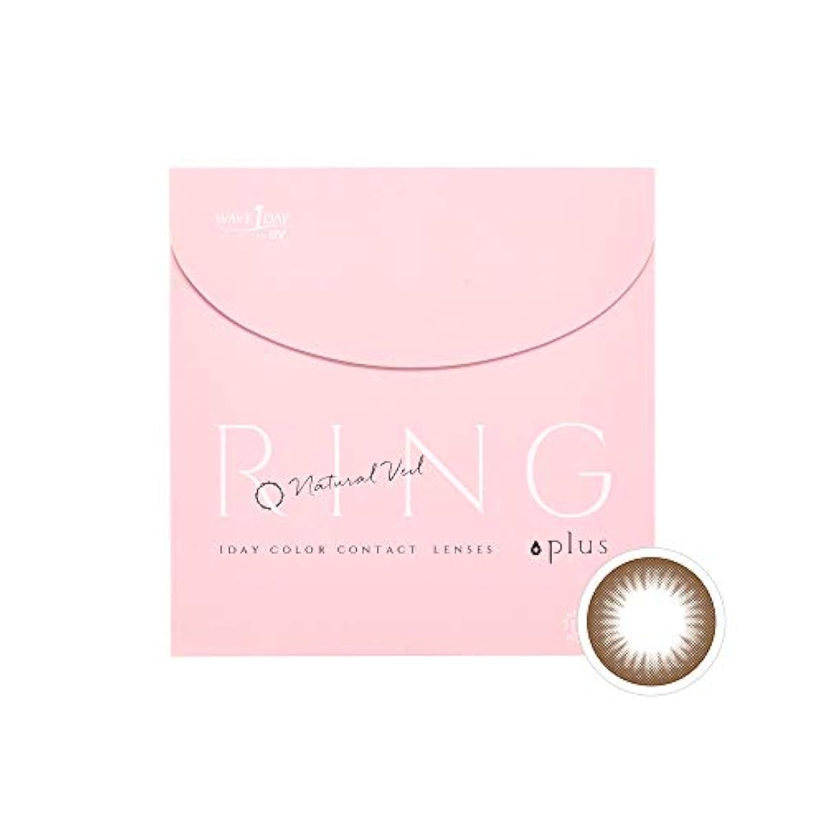 WAVE원 데이 UV RING 내츄럴 베일(veil) plus 30 매들어감 (BC)8.7 (PWR)-2.50