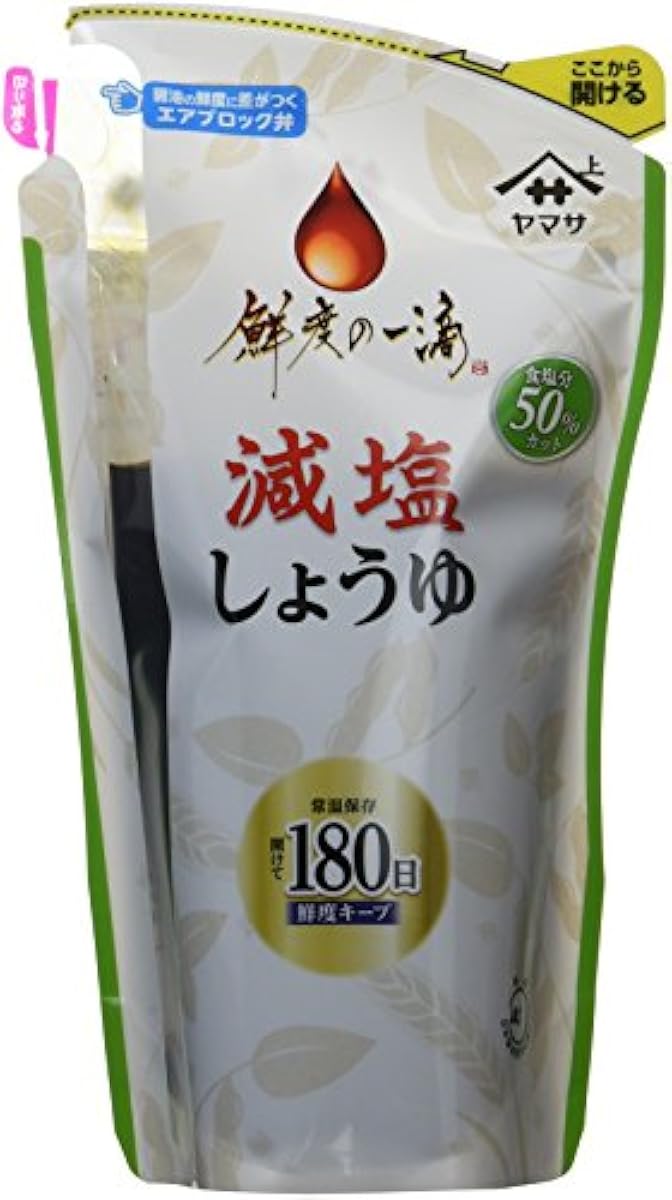 자 마사 신선도의 1 적저염 간장 400ml×4개-