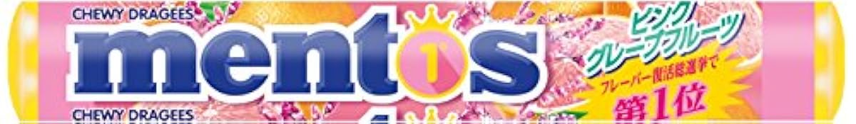 클라시에(clasie) 멘토스(Mentos) 핑크 그레이프 후르츠 37.5g×12개- (2018-03-19)