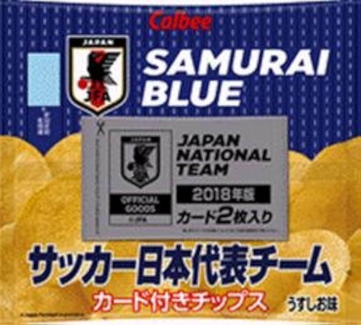 Calbee 축구 일본 대표 포테이토 칩2018 22g×24 포- (2018-05-21)