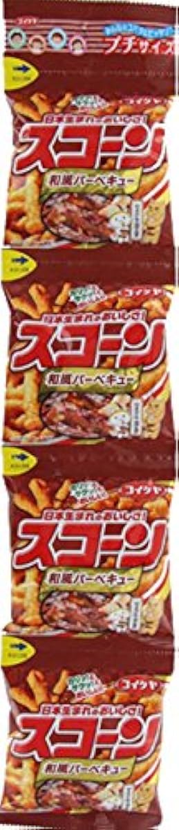 코이케야 스콘 일본풍 바베큐 맛4팩 18g*4후쿠로×10 포-530203
