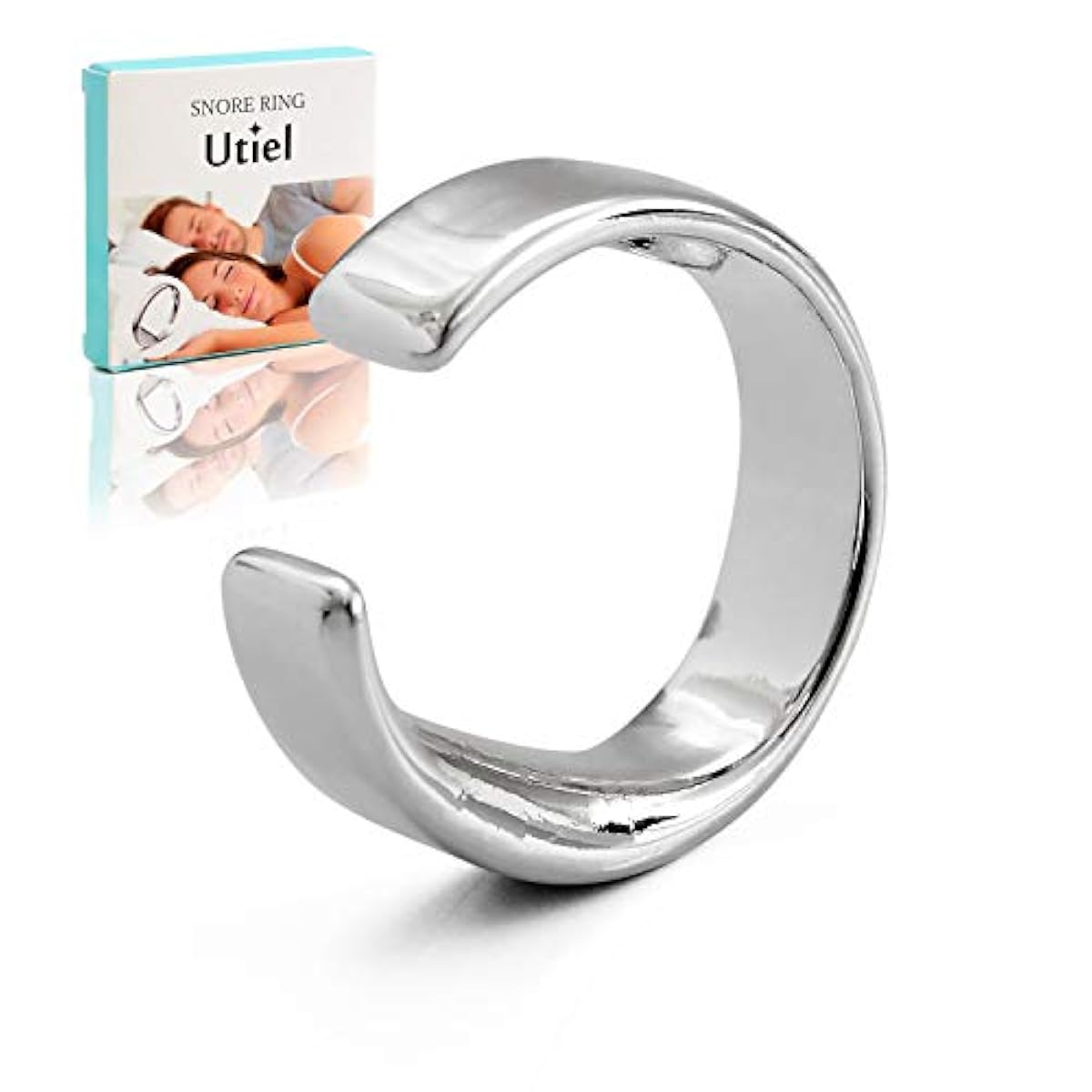 코고는 소리 방지 링 ((반지를 끼우는 것 뿐(만,만큼)으로 코고는 소리 개선) 사이즈 선택 가능)코고는 소리 방지 상품 코고는 소리 코고는 소리 대책 이비키방지 상품 수면 상품 비코고는 소리 방지 상품 코고는 소리 방지 테이프 비클립 비마개 나이트 서플리(supplement) 비호흡 테이프 수면 서플리(supplement) 단잠비 강확장 테이프 (Utiel) (S사이즈 (약8호~15호))