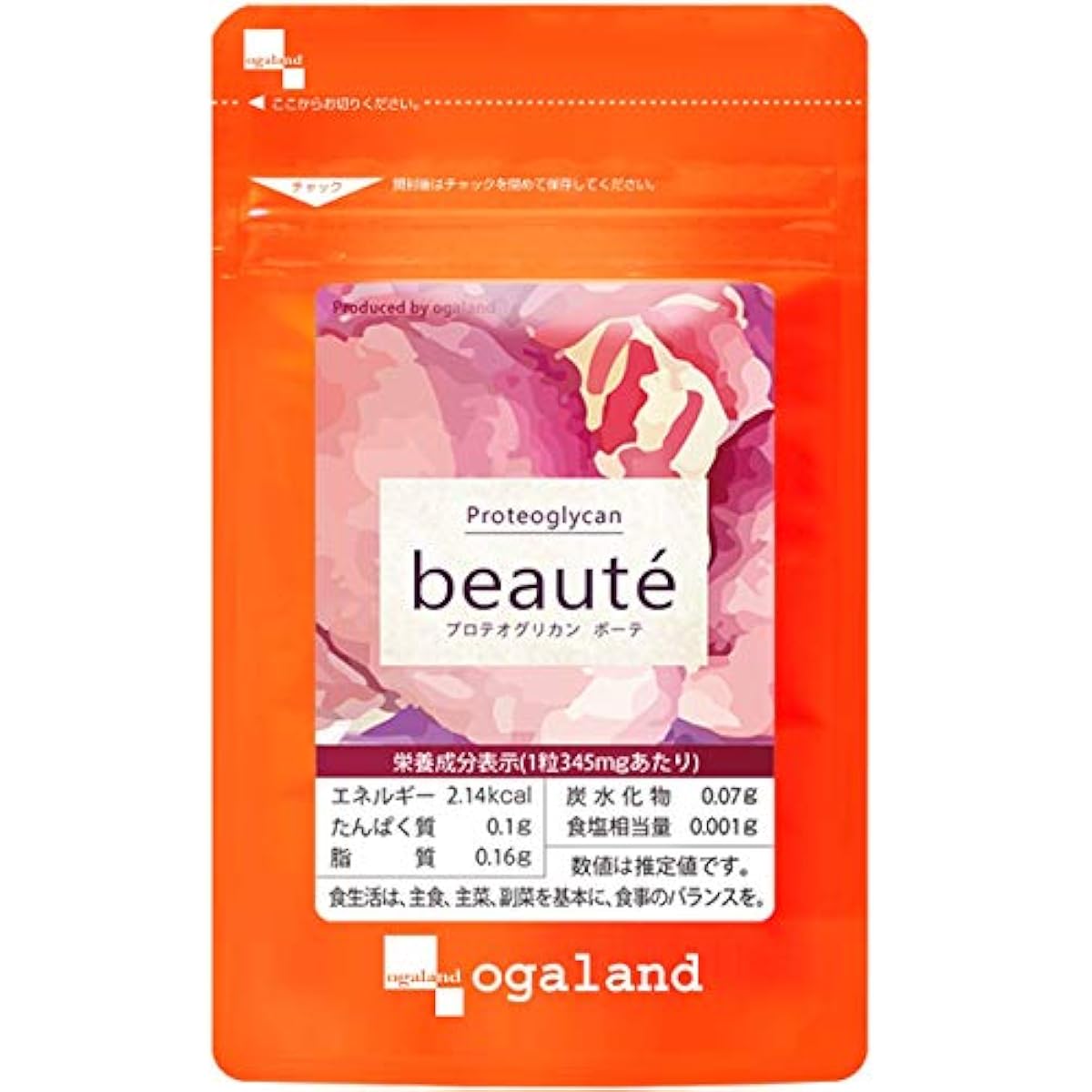 O 갈 라도(ogaland) 프로테오글리칸 Beaute-bow데- (30알/약1개월분) 미용 서포트 서플리먼트(프로테오글리칸함유) 콜라겐 히알루론산