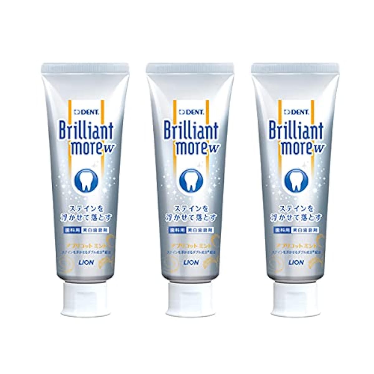 화이트닌구 브릴리언트 모어 더블 어플리케이션곳토민토 (90g) 3개(Brilliant more w)치과 전매물 화이트닌구