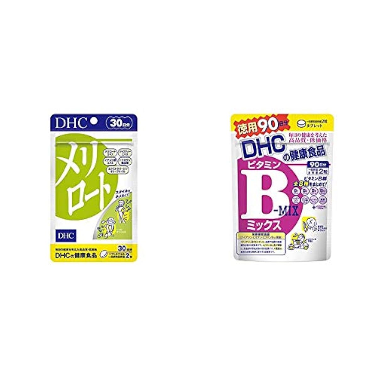 (세트 구매)DHC 메리로토 30일분 amp; 비타민B믹스 90일분