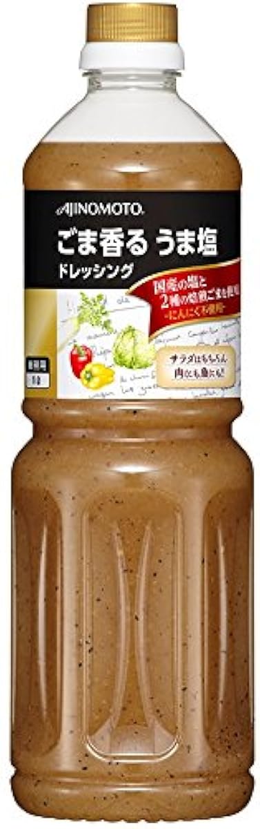 아지노모토 참깨 향기가 나는 맛소금 드레싱 1L-