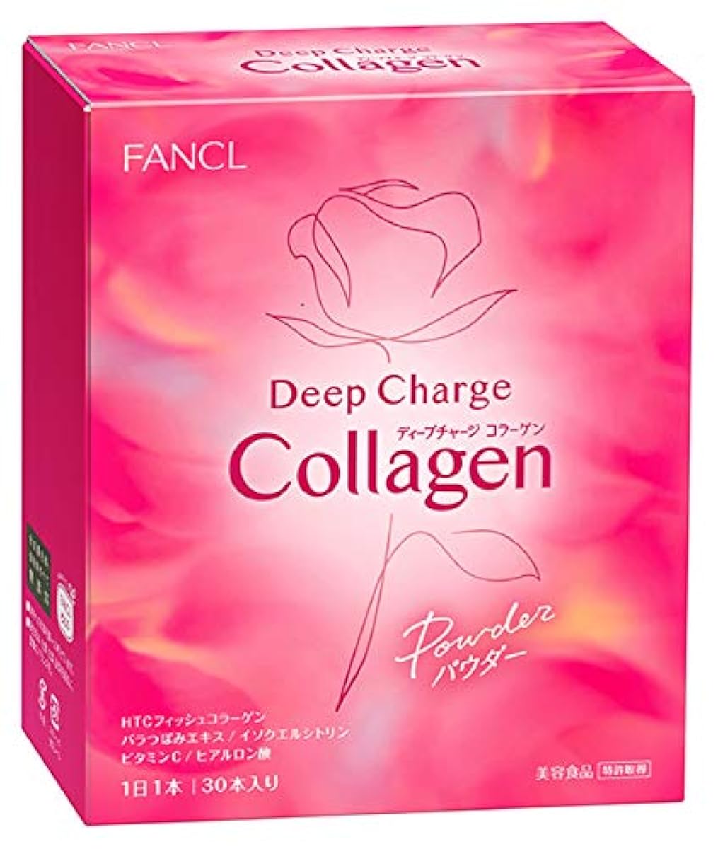 판클 (FANCL) (신) 딥 차지 콜라겐 파우더 30일분 3.4g×10개