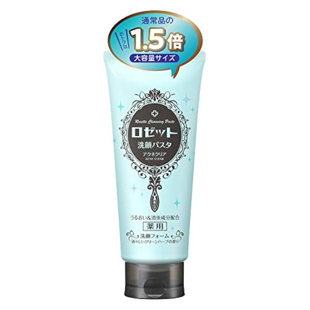 NEW 로제트 세안 파스타 여드름 클리어 180g(대용량 통상의 1.5배) 약용 여드름