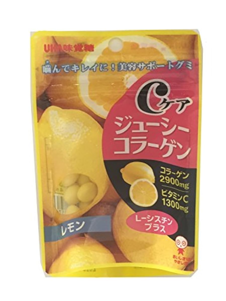 미카쿠토쿠토 C케어 쥬시 콜라겐(스탠드 팩)레몬 40G×6 포-1880953