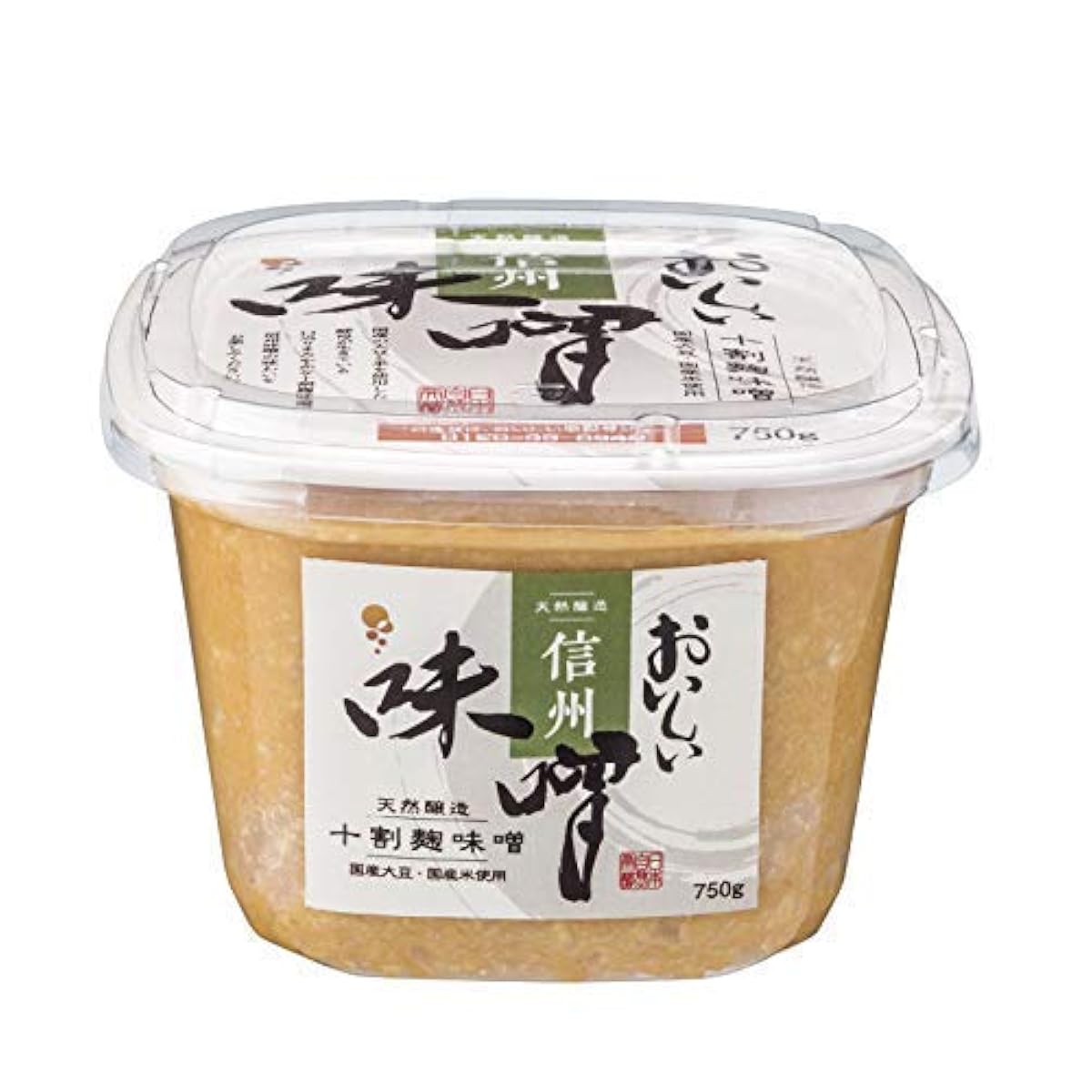 신슈 미소 750g 자연발효 쌀누룩 일본 된장