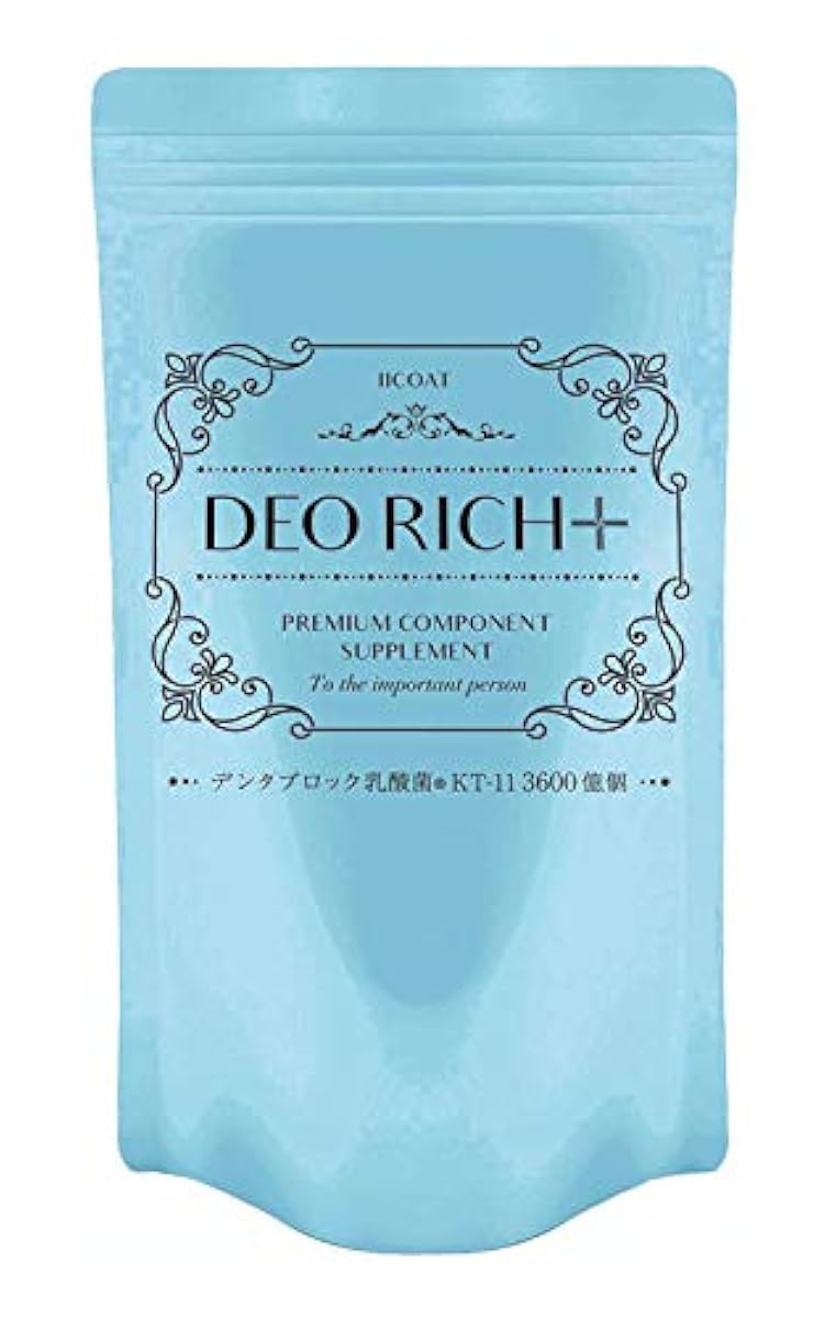 IICOAT DEORICH+ 덴 탭 록 유산균(R) 4종 유산균 미인(쇤,schon) pinion 죽탄파우더 녹차 엑기스 39종 식물 발효 엑기스 그린 원두커피 엑기스 서플리먼트 30일분