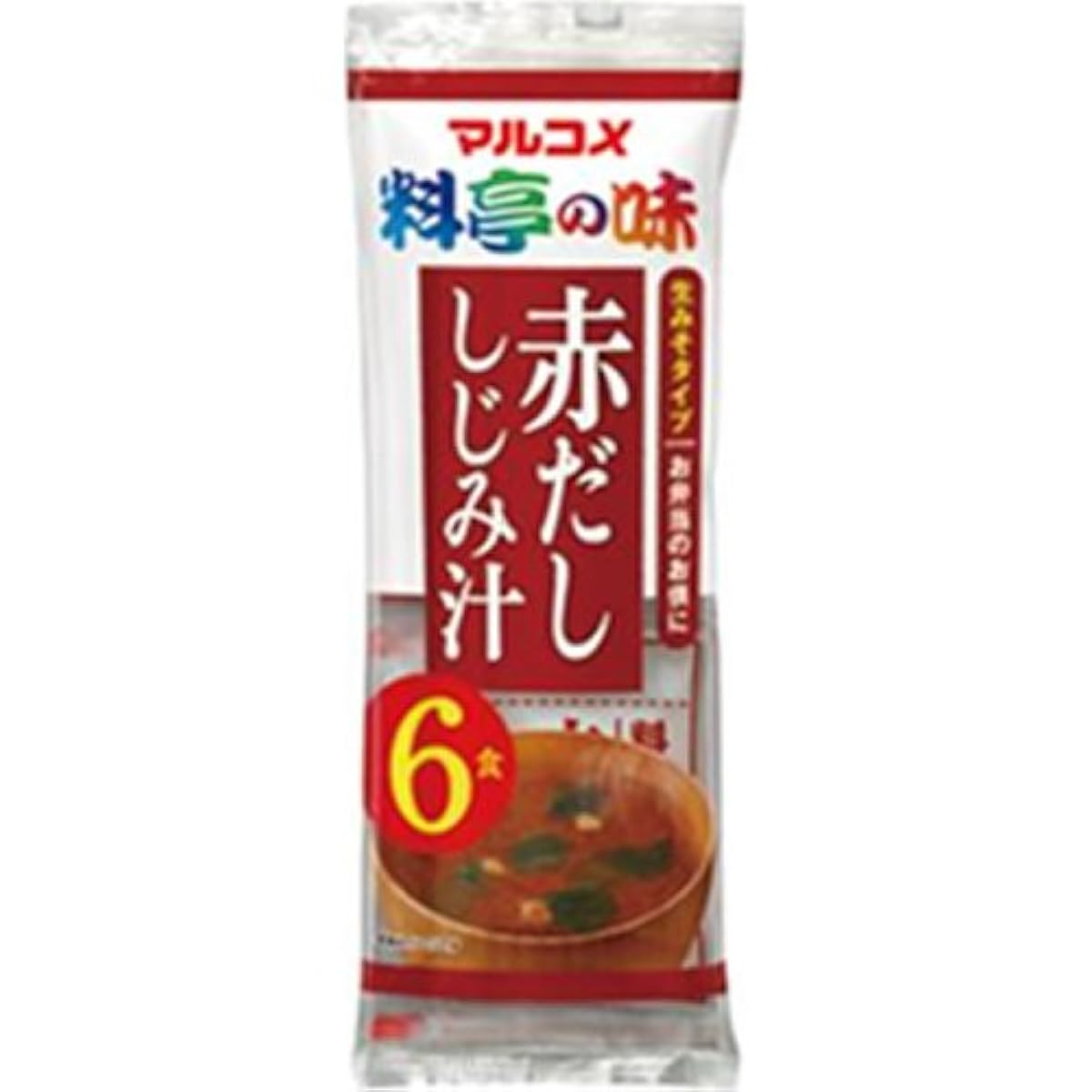 마르코메 생된장국 요정의 맛 생선 된장국 바지라기 6식×12 포-