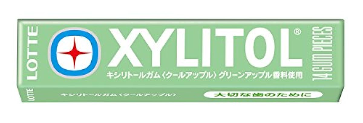 롯데 자일리톨 껌(쿨 애플) 14알×20개- (2018-03-06)